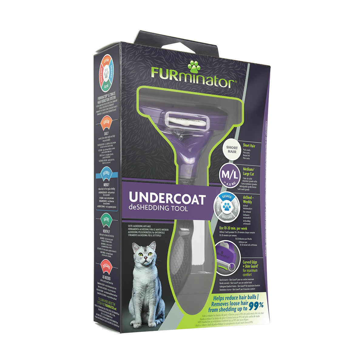 FURMINATOR CHAT POIL COURT M/L