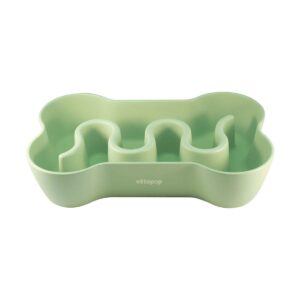 GAMELLE ANTI GLOUT.1200ML VERT