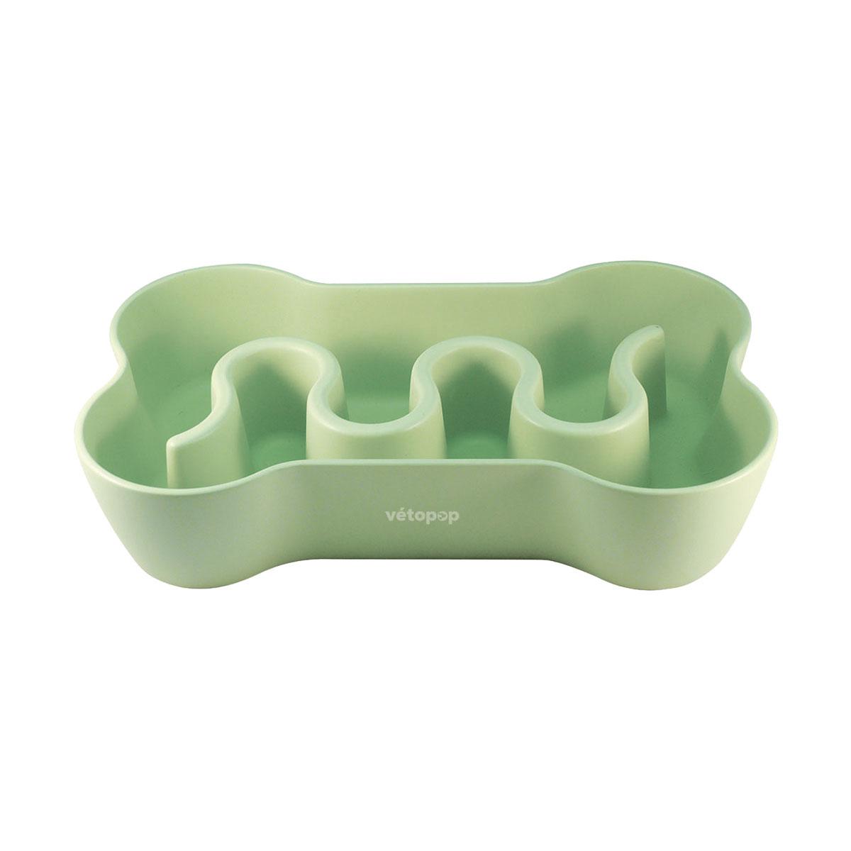 GAMELLE ANTI GLOUT.1200ML VERT