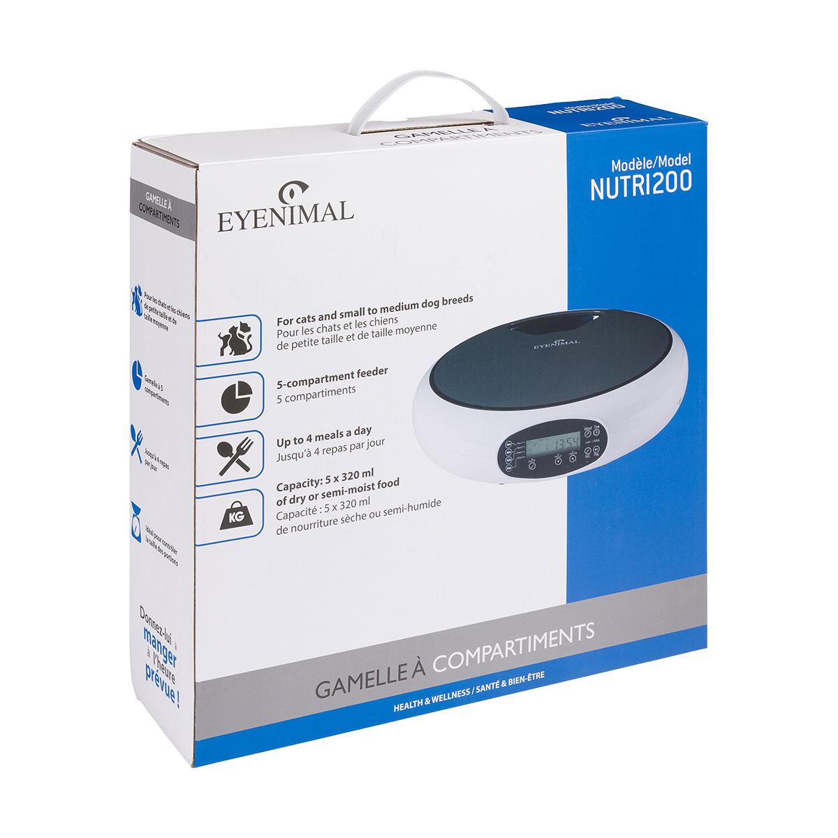 GAMELLE AUTO.5 REPAS EYENIMAL