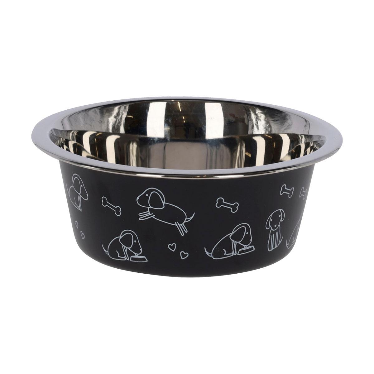 GAMELLE INOX 900 ML NOIR