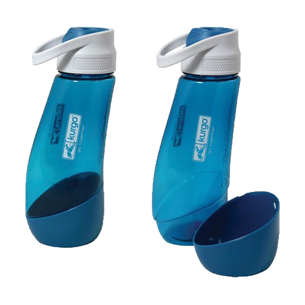 GOURDE A BOL INTEGRE BLEU