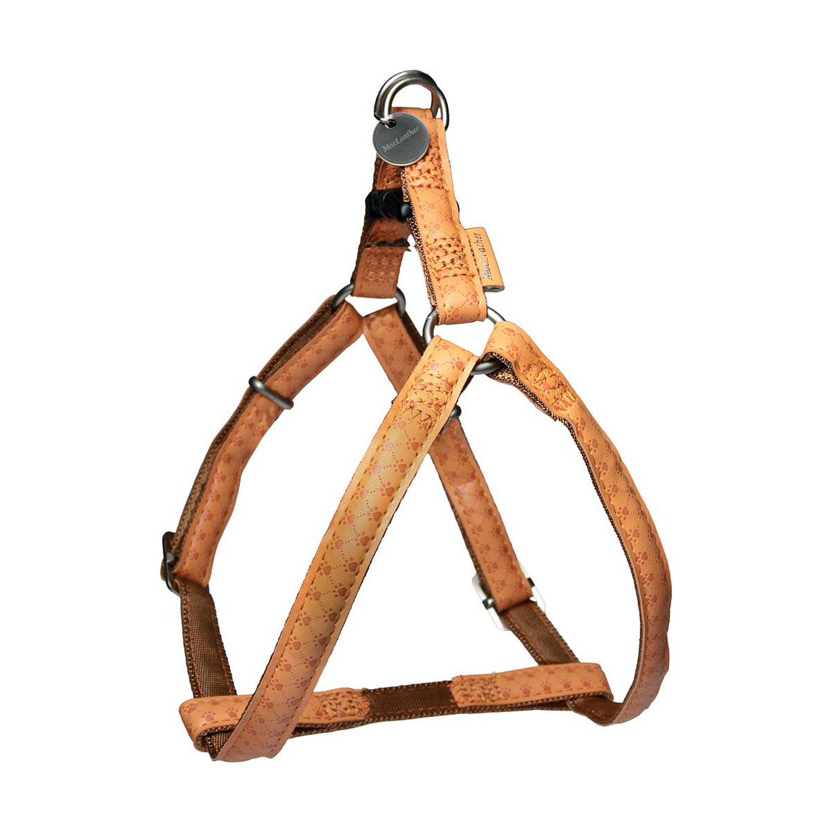 HARNAIS MAC LEATHER BEIGE 10MM