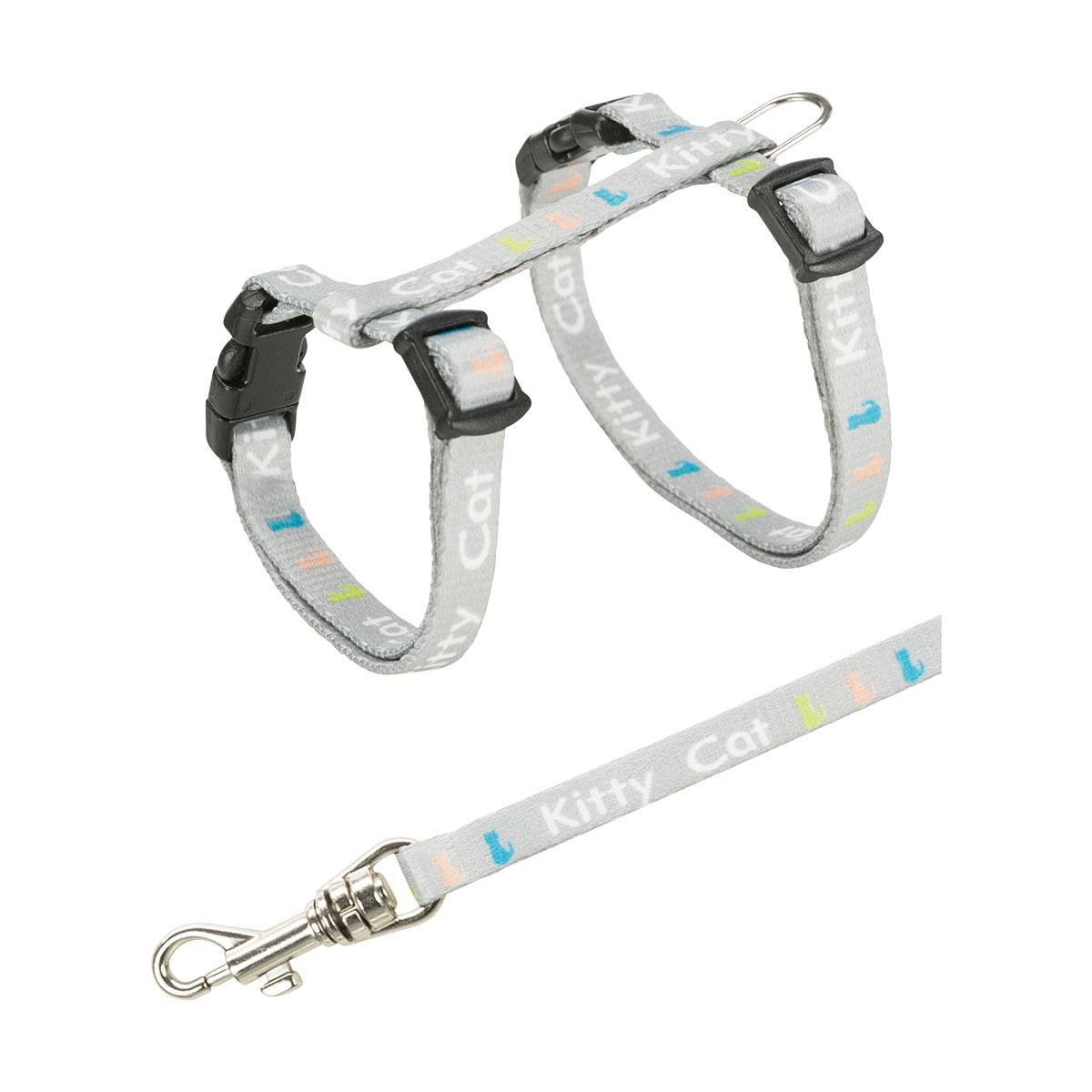 HARNAIS+LAISSE CHATON KITTY CAT