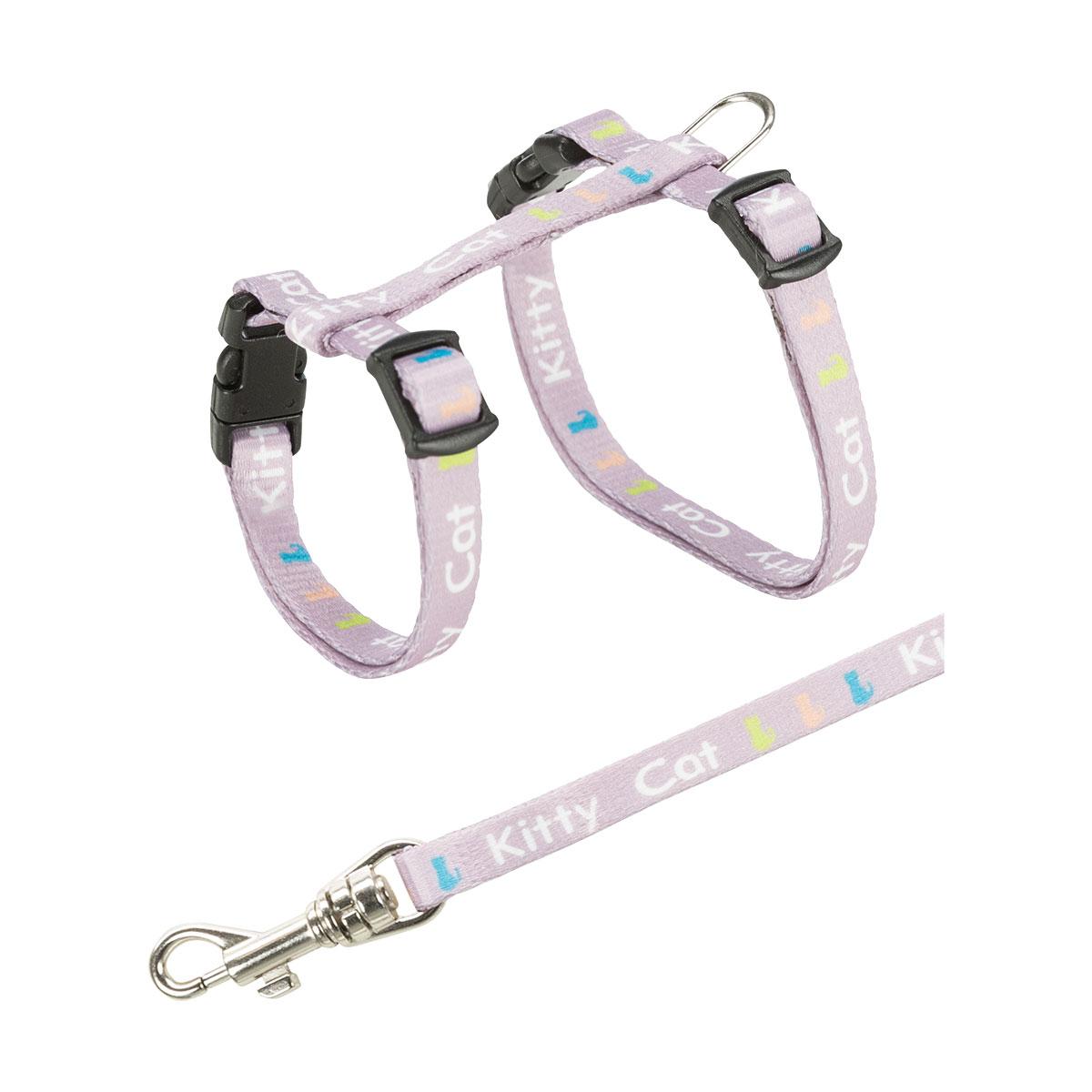 HARNAIS+LAISSE CHATON KITTY CAT