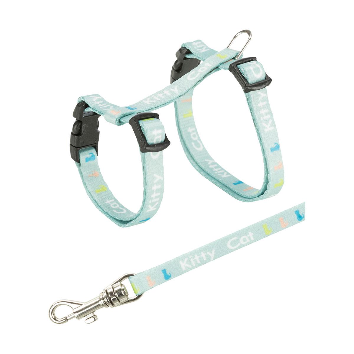 HARNAIS+LAISSE CHATON KITTY CAT