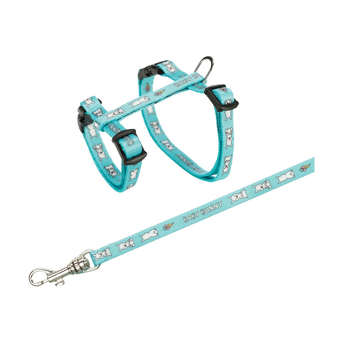 HARNAIS+LAISSE PETIT LAPIN