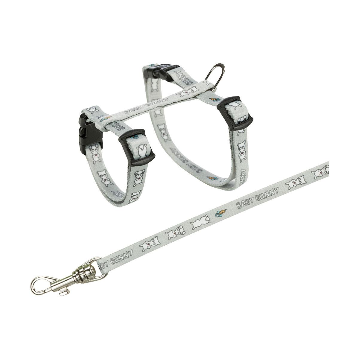 HARNAIS+LAISSE PETIT LAPIN