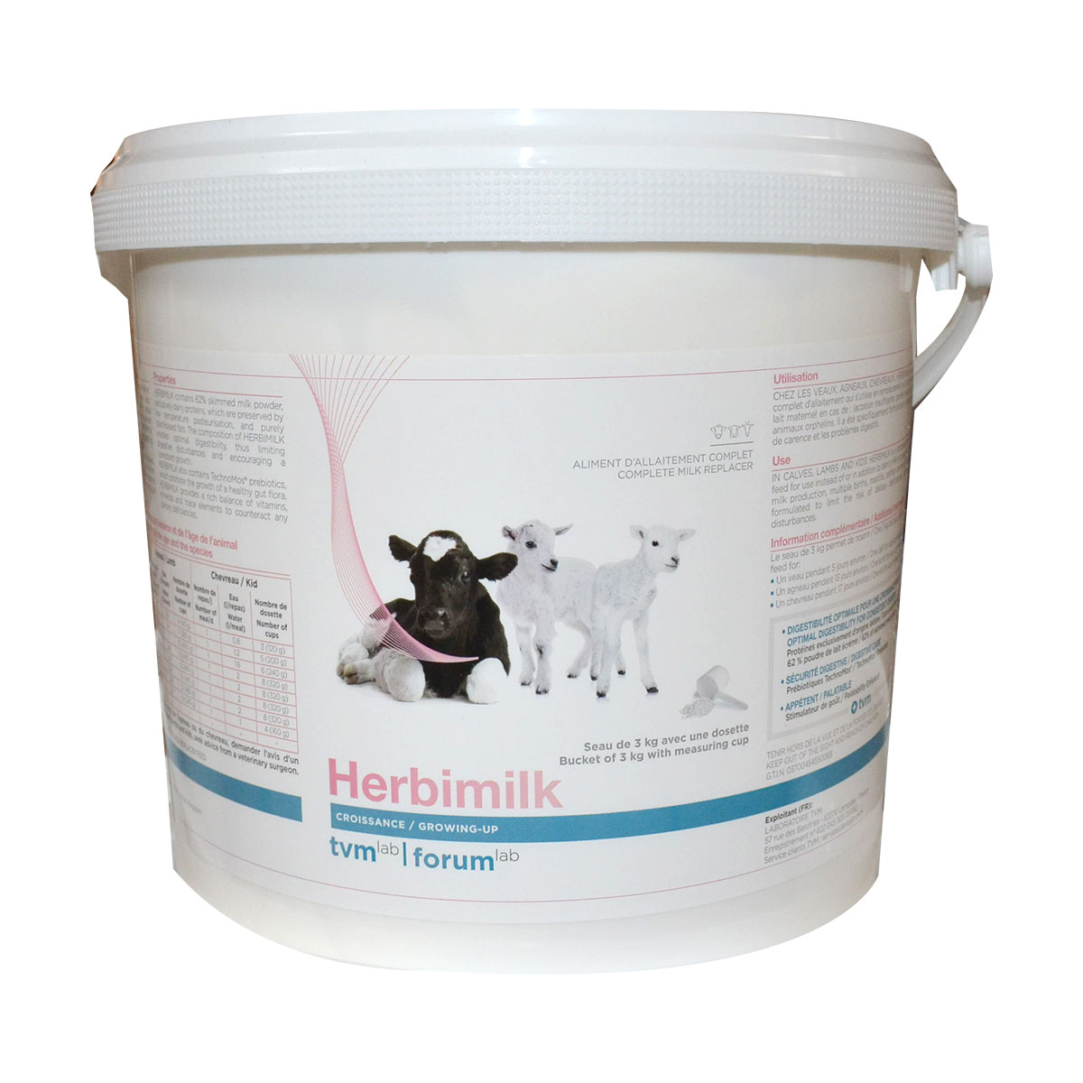 HERBIMILK SEAU 3KG