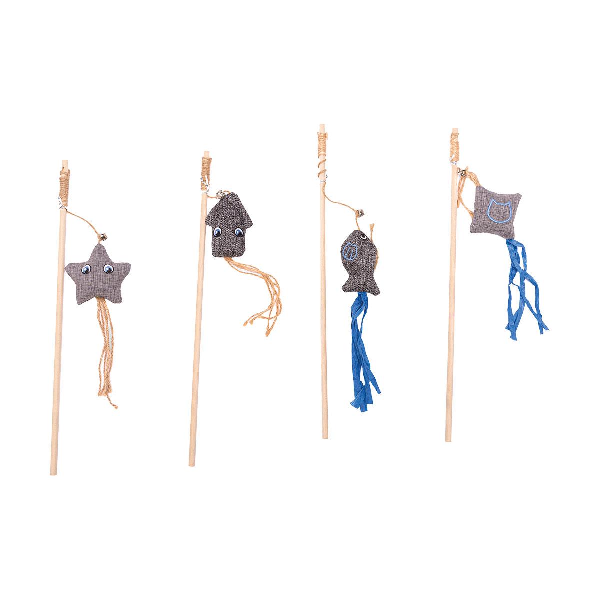 JOUET CANNE A PECHE BOIS PRES.X24