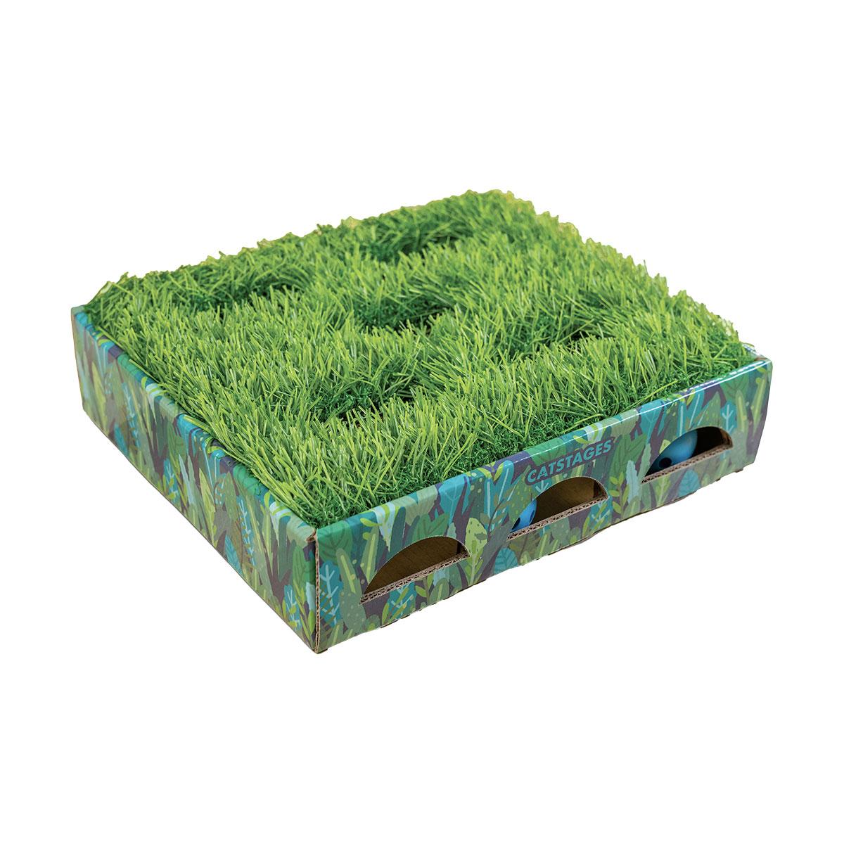 JOUET CHAT GRASS PATCH HUNTING BOX
