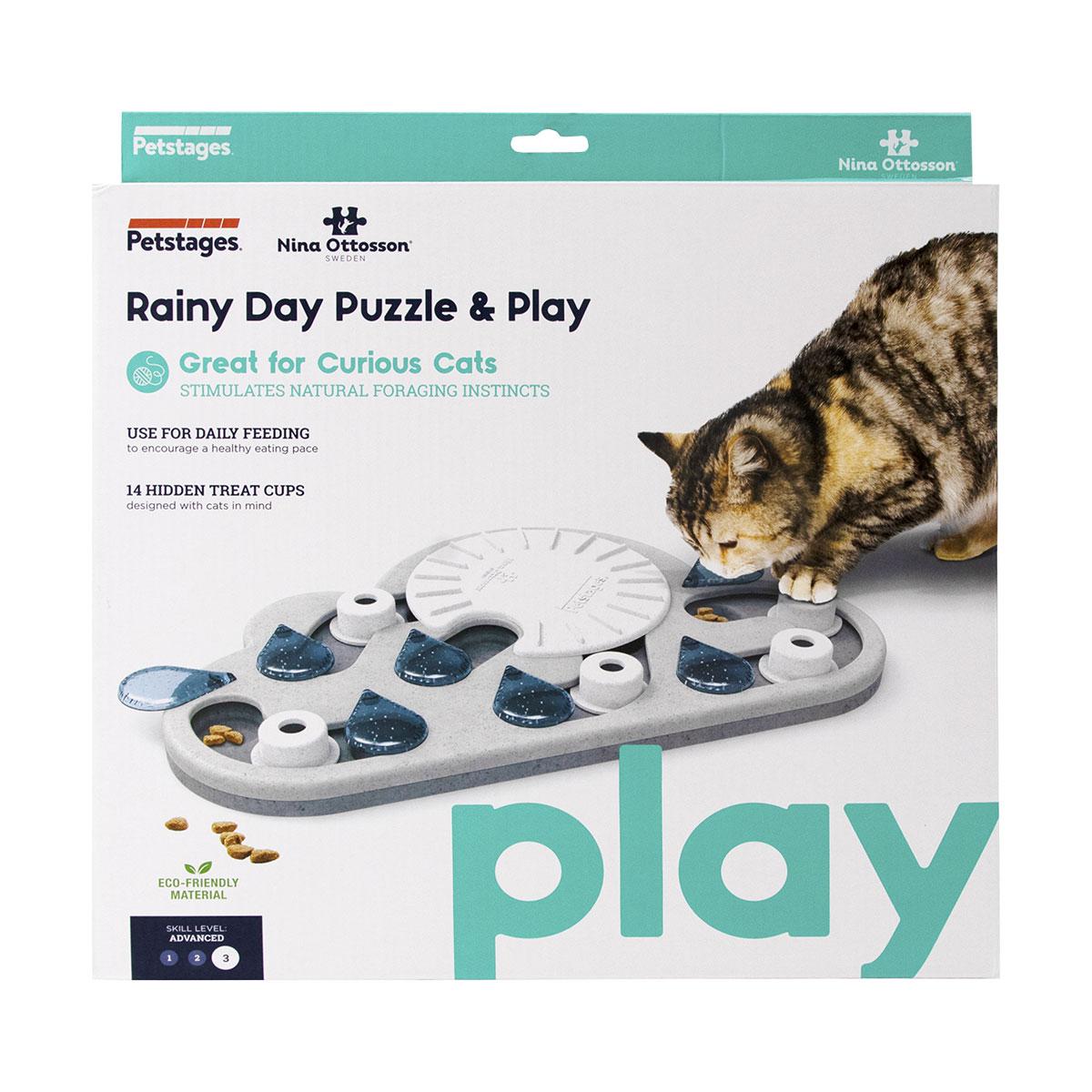 JOUET CHAT RAINY DAY PUZZLE&PLAY