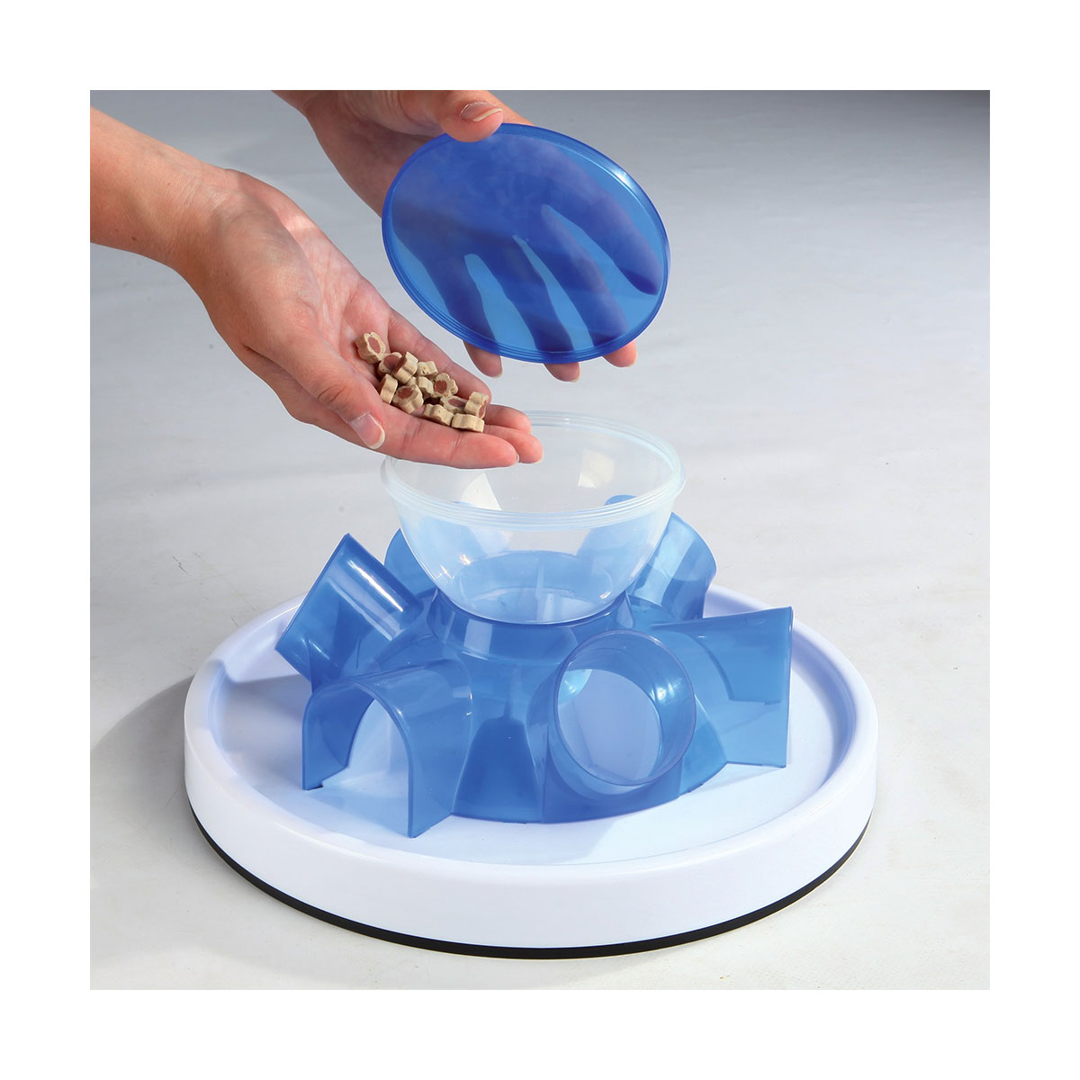 JOUET CHAT TUNNEL FEEDER