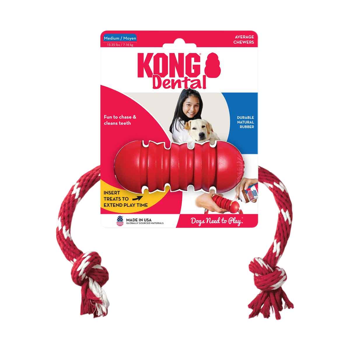 JOUET DENTAL KONG MOYEN