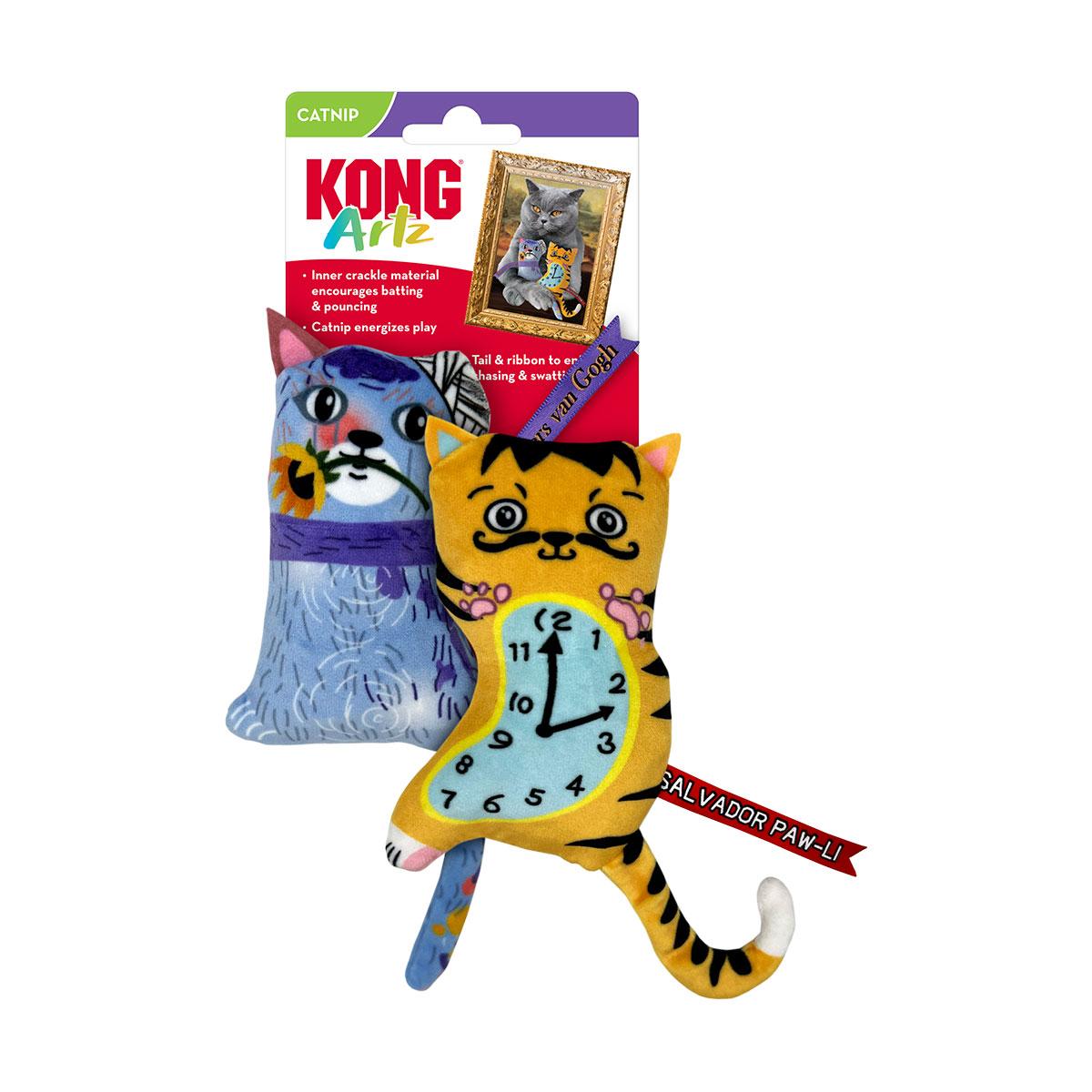 JOUET KONG CHAT ARTZ DALI/VAN G.X2