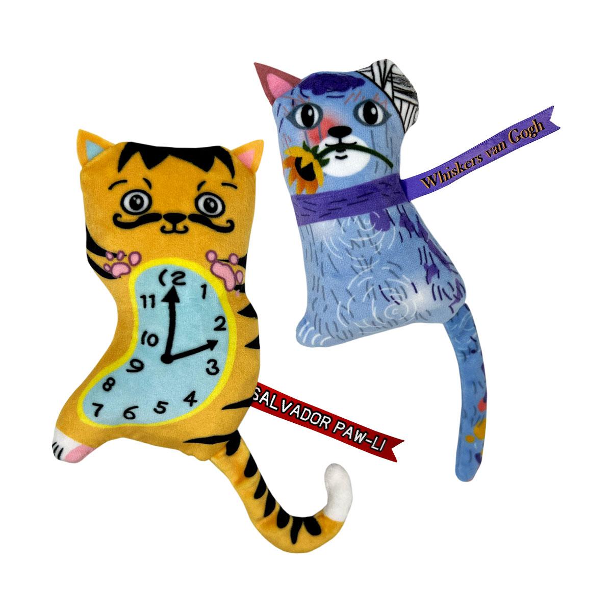 JOUET KONG CHAT ARTZ DALI/VAN G.X2