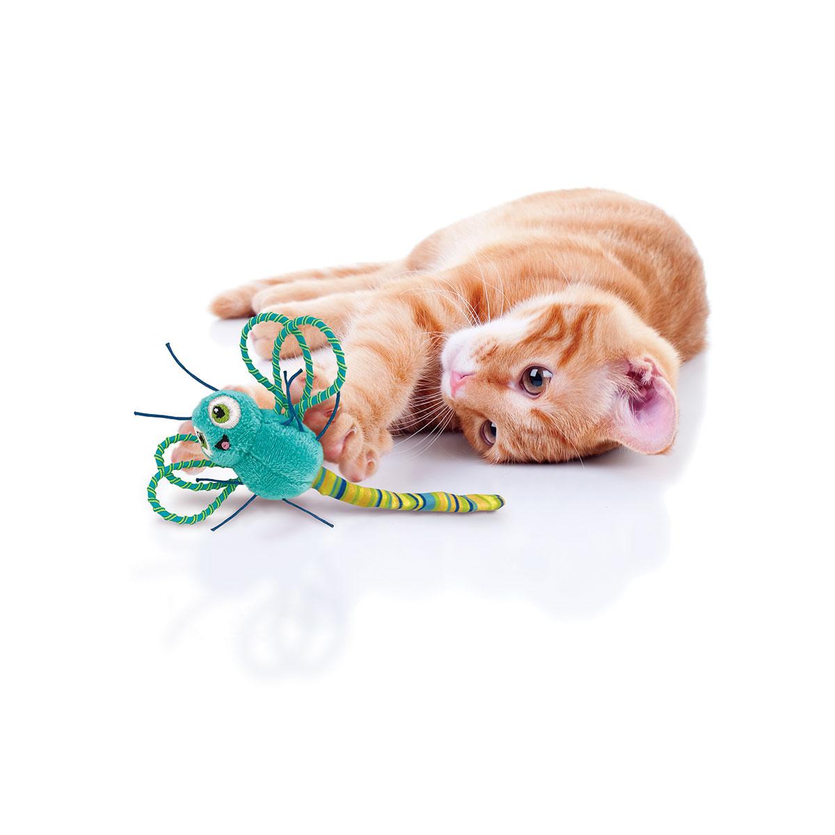 JOUET KONG CHAT FLINGAROO DRAGONFLY