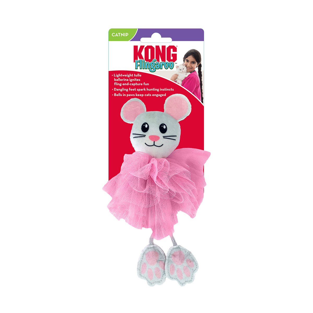 JOUET KONG CHAT FLINGAROO TUTU