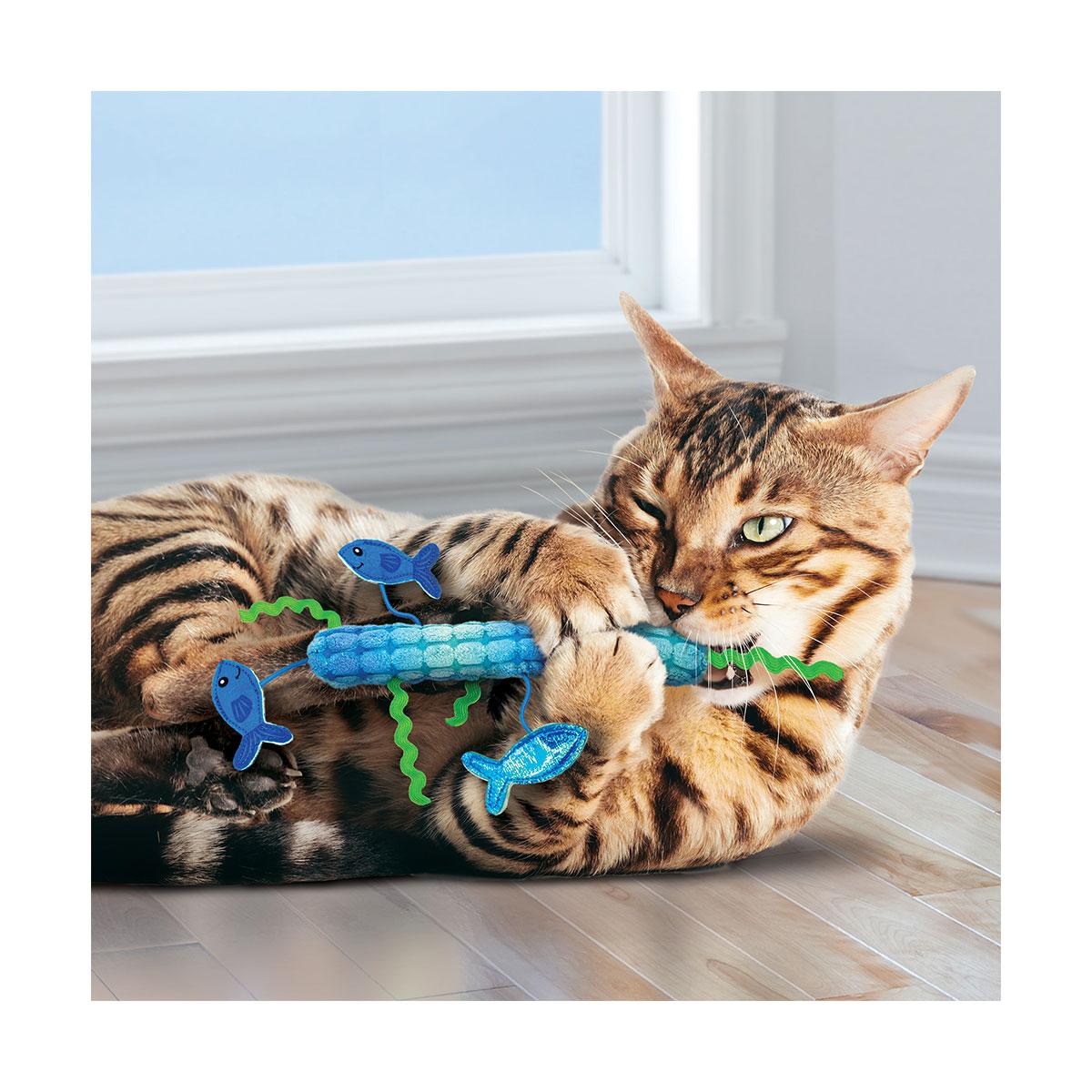 JOUET KONG CHAT KICKEROO STICKAROO