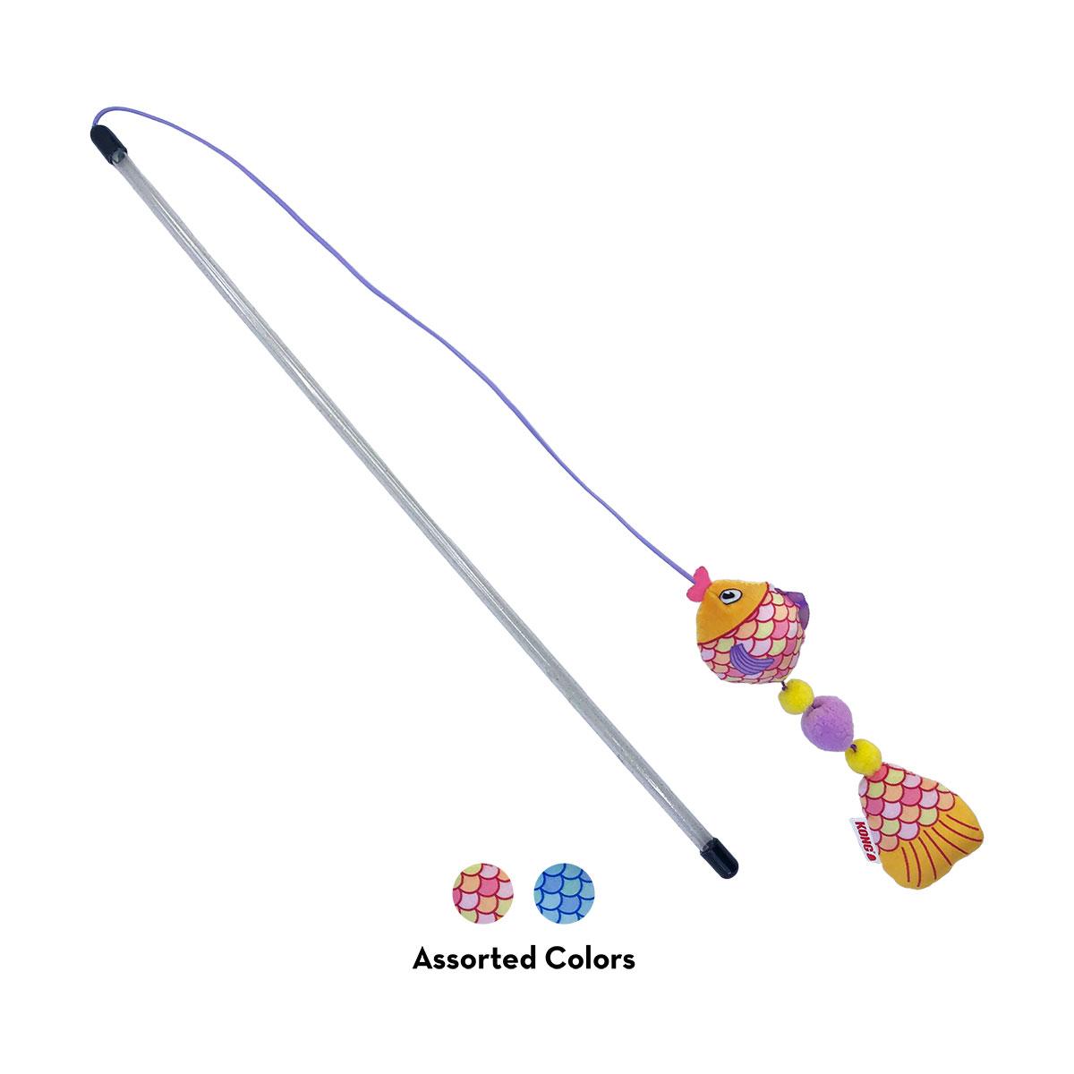 JOUET KONG CHAT TEASER SCRAT.FISH