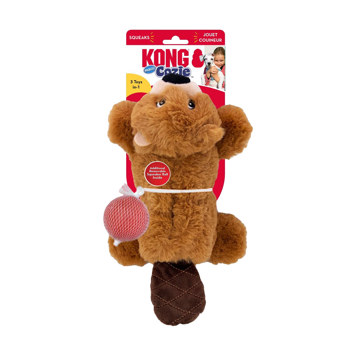 JOUET KONG COZIE BEAVER