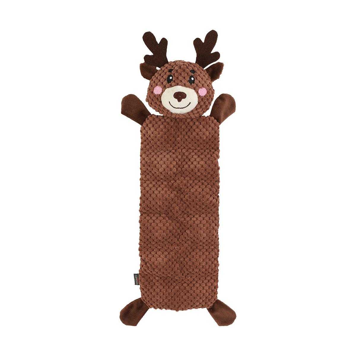 JOUET PELUCHE CERF SQUEAKER NOEL