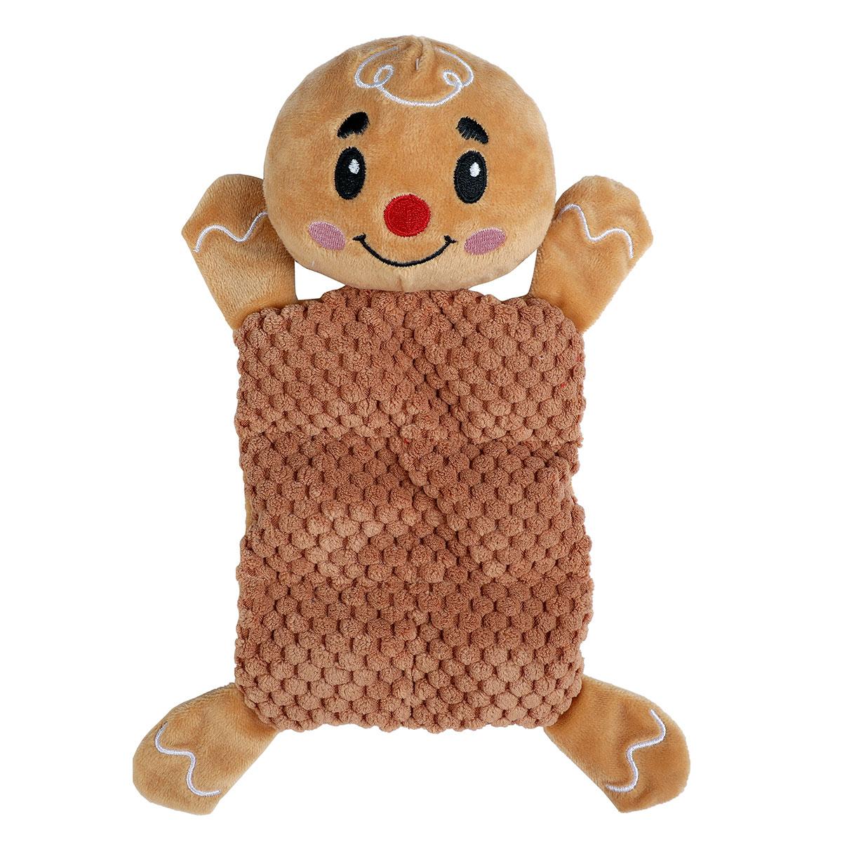 JOUET PELUCHE PAIN D'EPICE NOEL