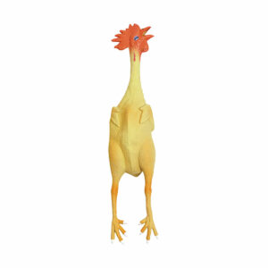 JOUET POULET LATEX 23 CM