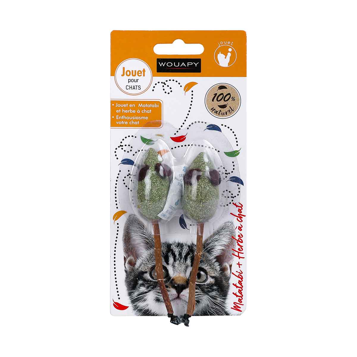 JOUET SOURIS DUO MATATABI