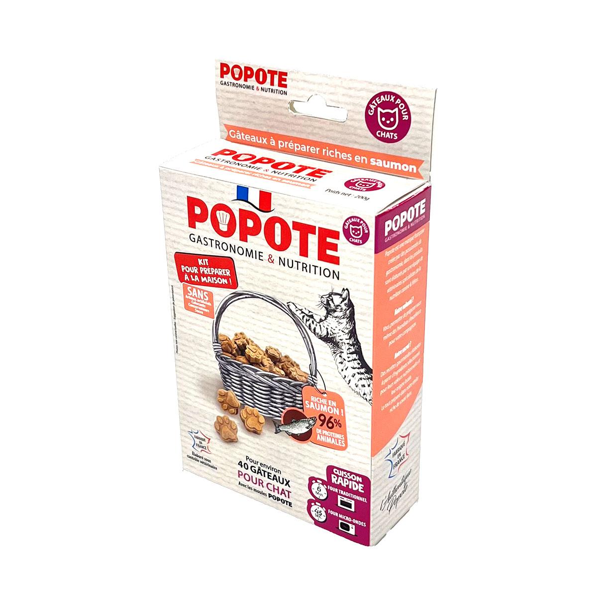 KIT FRIANDISES CHAT SAUMON 200G