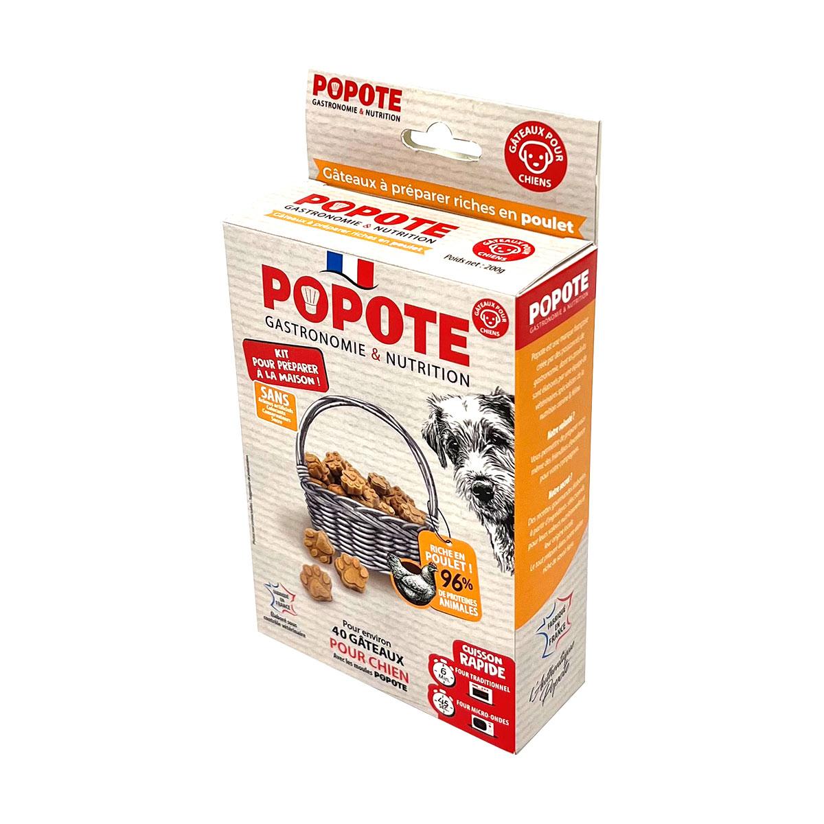 KIT FRIANDISES CHIEN POULET 200G