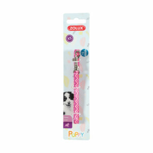 LAISSE PIXIE PUPPY ROSE 8MM