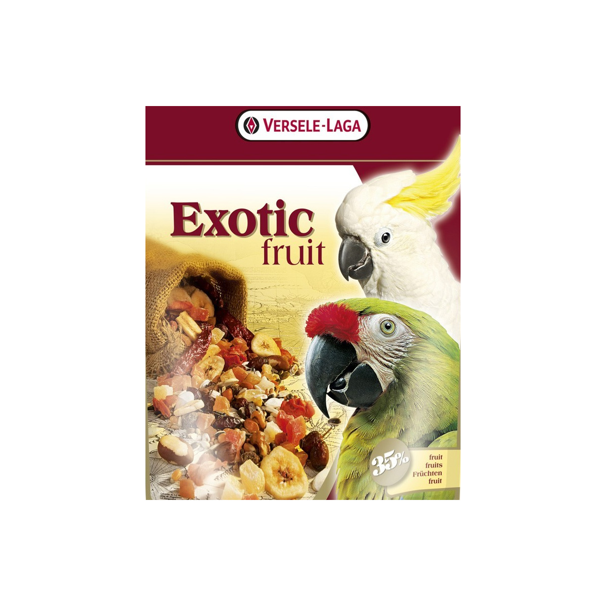 PERROQUET EXOTIC FRUIT MIX 15 KG