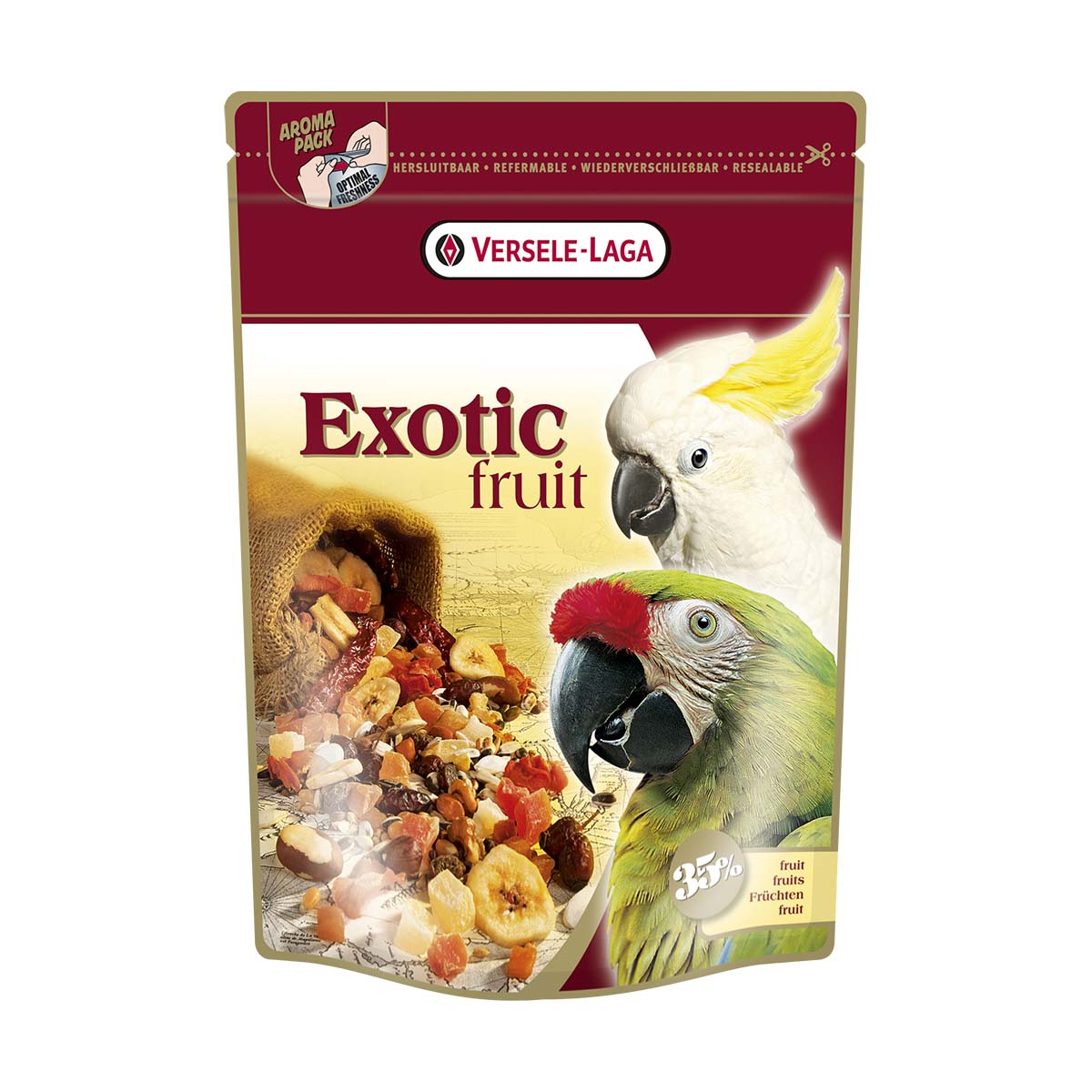 PERROQUET EXOTIC FRUIT MIX 600 GR