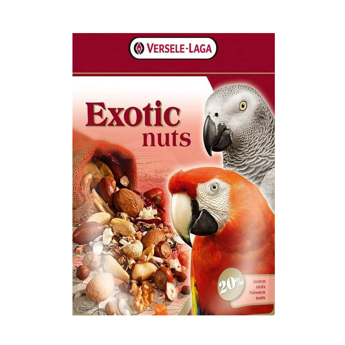 PERROQUET EXOTIC NUT MIX 15 KG