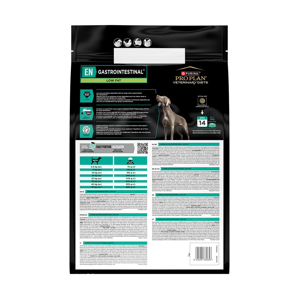 PPVD CN EN GASTROINT LOW FAT 3,5KG