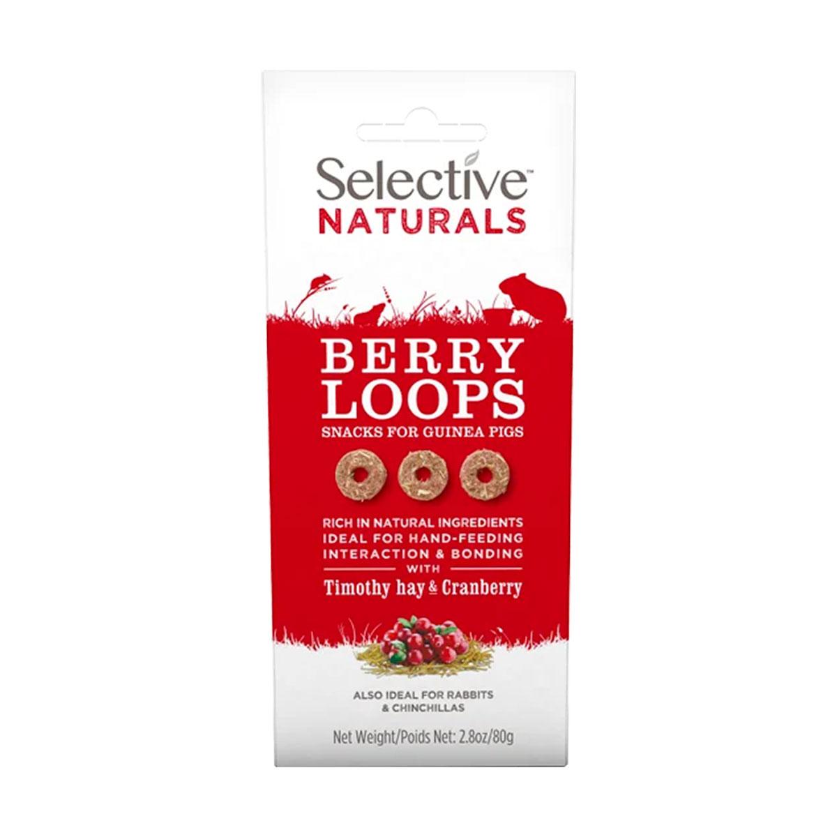 SELECTIVE TREAT BERRY LOOPS 80G