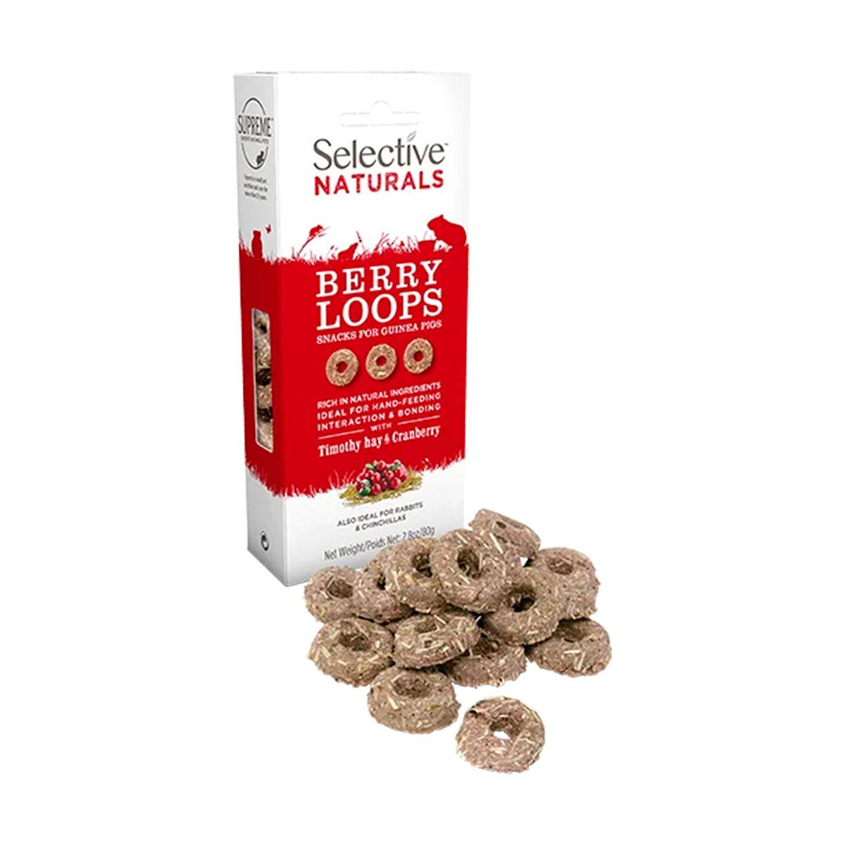 SELECTIVE TREAT BERRY LOOPS 80G