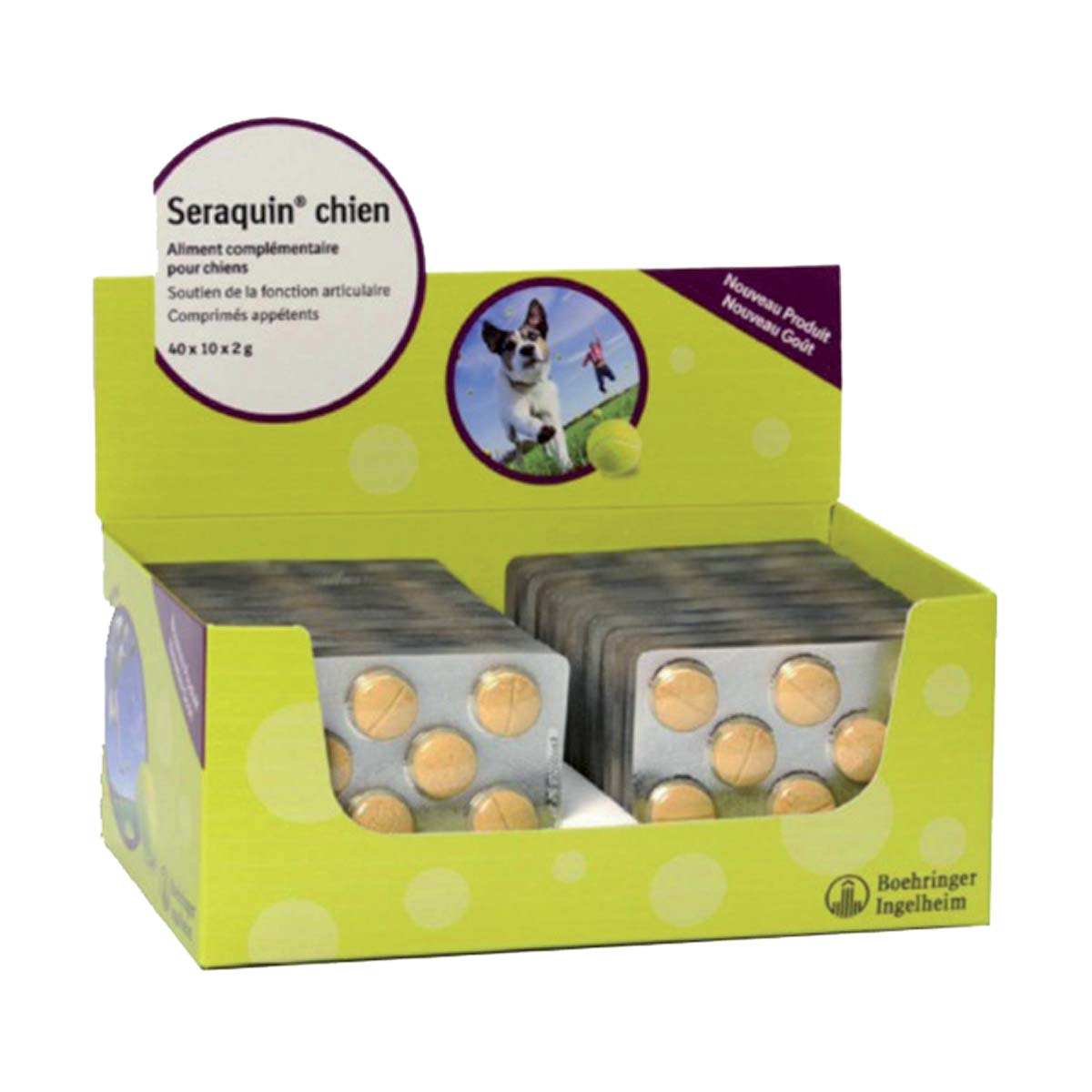 SERAQUIN CHIEN 400 CPRS