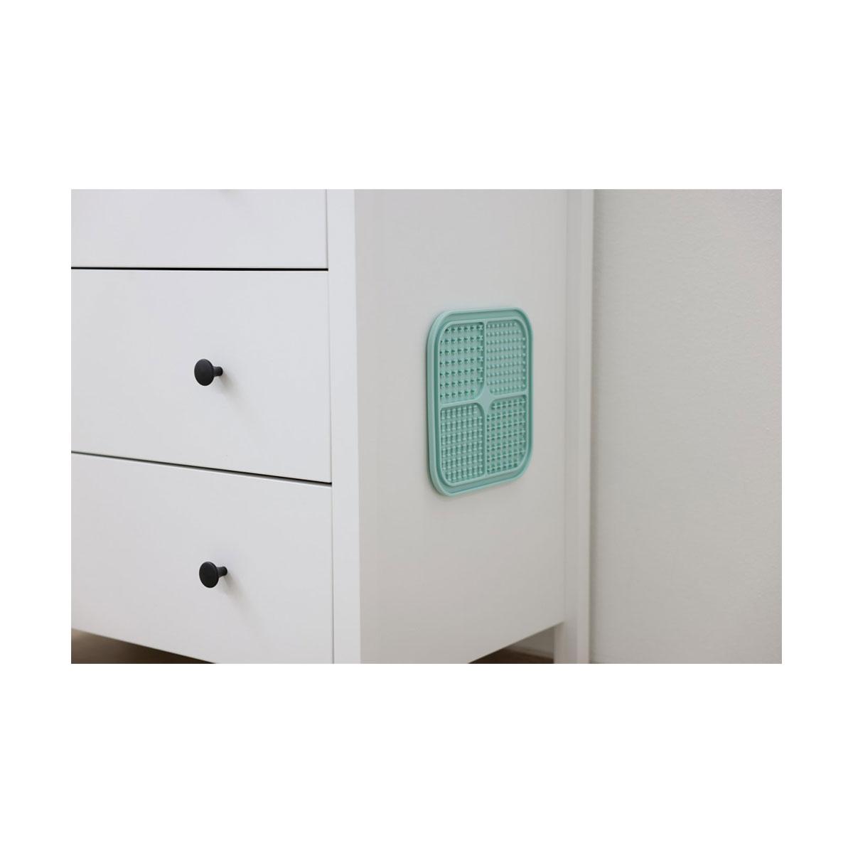 TAPIS A LECHER 20X20CM TURQUOISE