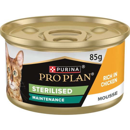 Purina Pro Plan Maintenance Adult Sterilised - mousse chat au poulet